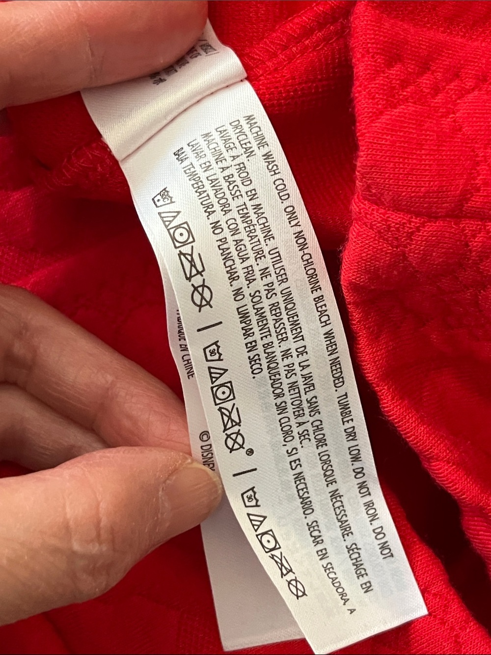 Disney Red Holiday Mickey & Minnie Sweater - Picture 12 of 12